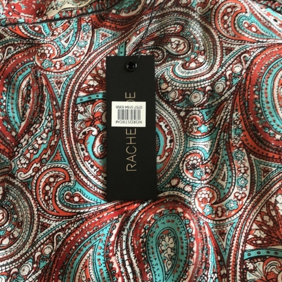 Rachel Zoe Cross Strap Silk Maxi Dress-NWT - Picture 7 of 7